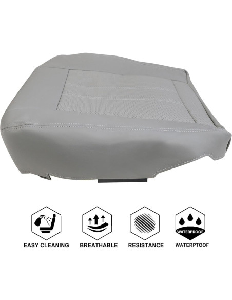 Funda de Asiento Inferior NLQR Gris para Chrysler y Dodge Funda de Asiento Inferior NLQR Gris para Chrysler y Dodge