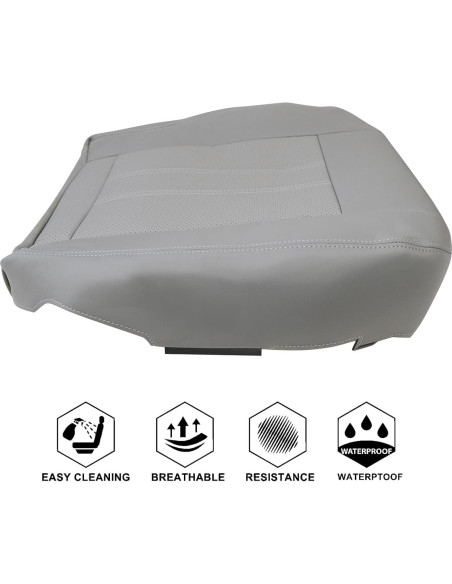 Funda de Asiento Inferior NLQR Gris para Chrysler y Dodge Funda de Asiento Inferior NLQR Gris para Chrysler y Dodge