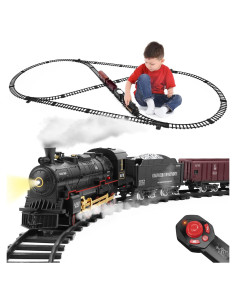 Juego de tren eléctrico LICHENGFENG 5C-TRAIN con control remoto