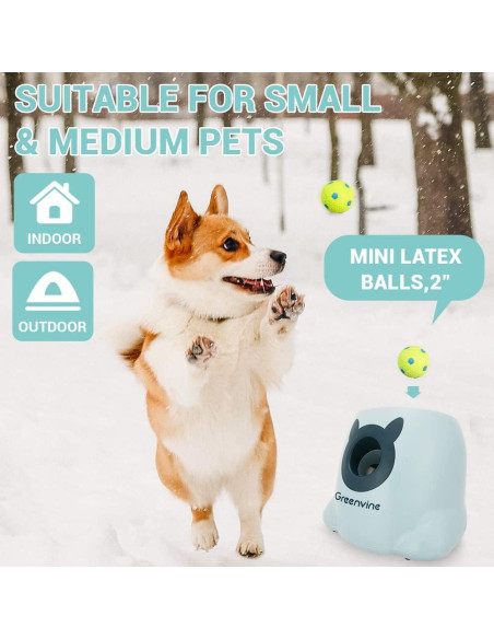Lanzador Automático de Pelotas para Perros Chuckit! 6 Pelotas Lanzador Automático de Pelotas para Perros Chuckit! 6 Pelotas