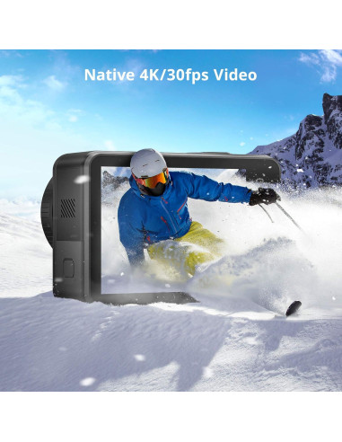 Cámara de acción AKASO Brave 7 4K 20MP resistente al agua