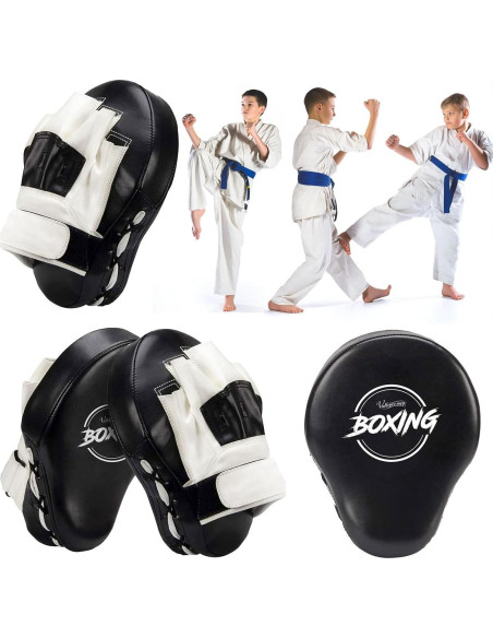 Guantes de Boxeo Valleycomfy - Almohadillas de Entrenamiento Guantes de Boxeo Valleycomfy - Almohadillas de Entrenamiento