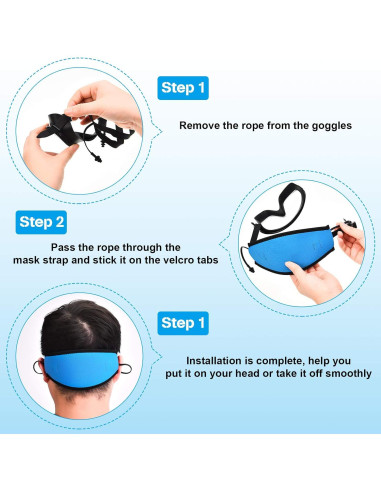 Cubierta de Neopreno Skylety para Máscaras de Buceo 3 Piezas