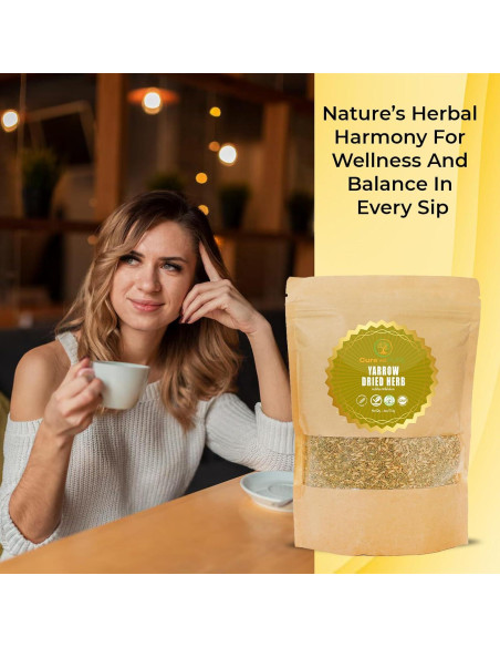 Té de Milenrama Orgánica Cura con Pura - 113.4 g Sin OGM Té de Milenrama Orgánica Cura con Pura - 113.4 g Sin OGM