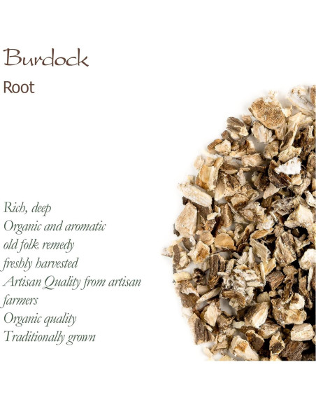 Té de raíz de bardana orgánico Valley of Tea 199g Té de raíz de bardana orgánico Valley of Tea 199g