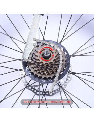 Kit de herramientas para bicicleta Dymoece - Extracción de cassette