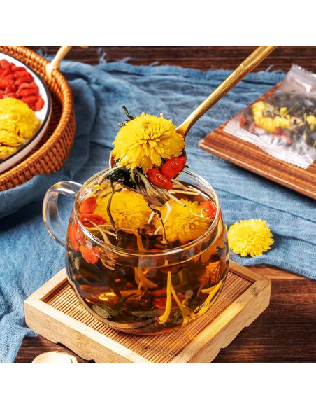 Té Herbal Natural Diente de León y Goji 288g - Miss Feel Té Herbal Natural Diente de León y Goji 288g - Miss Feel