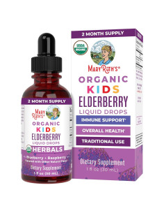 Gotas Líquidas de Saúco MaryRuth 29.57ml - Suplemento Infantil