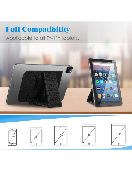 Soporte de Mano Fintie para Tablet 7-11" Negro Soporte de Mano Fintie para Tablet 7-11" Negro