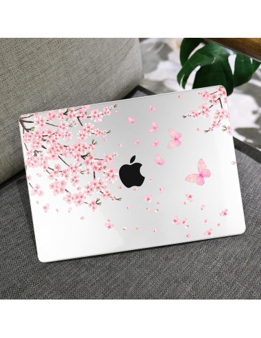 Funda MEEgoodo para MacBook Air 13.3" Flores de Cerezo
