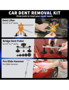 Kit de Reparación de Abolladuras Super PDR 148PCS con Luz LED 2