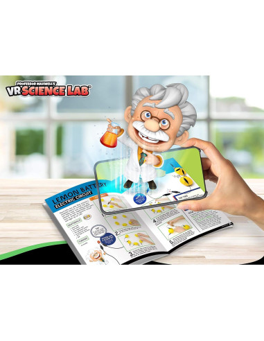 Kit de Ciencias VR Abacus - Profesor Maxwell - 48 Piezas