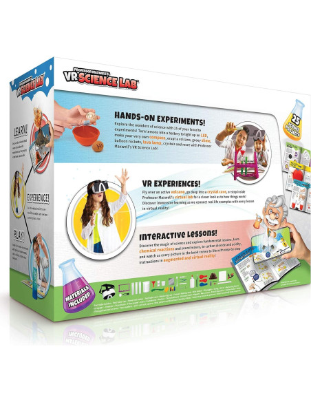Kit de Ciencias VR Abacus - Profesor Maxwell - 48 Piezas Kit de Ciencias VR Abacus - Profesor Maxwell - 48 Piezas