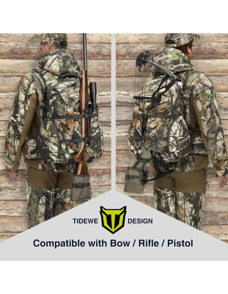 Mochila de Caza TIDEWE 35L Impermeable Next Camo G2 Mochila de Caza TIDEWE 35L Impermeable Next Camo G2
