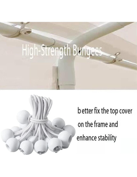 Cubierta de repuesto para carport Genérico 3.66x6.10m blanca Cubierta de repuesto para carport Genérico 3.66x6.10m blanca