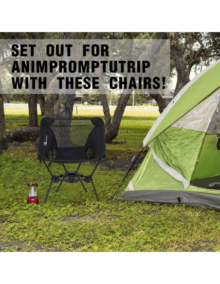 Silla de Camping Plegable MOON LENCE Triángulo 2 Paquete Silla de Camping Plegable MOON LENCE Triángulo 2 Paquete