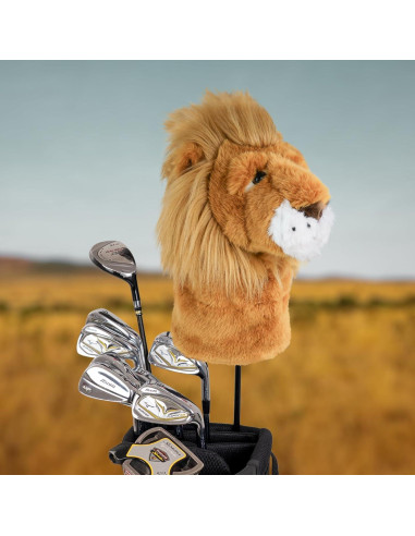 Cubierta de Golf LZFAN León para Driver Peluche Divertido