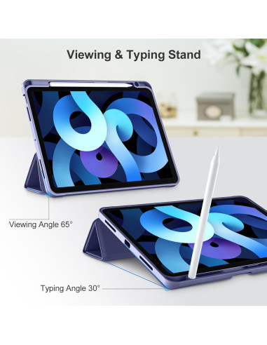 Funda Akkerds para iPad Air 11" M2/M3 con Soporte Lápiz