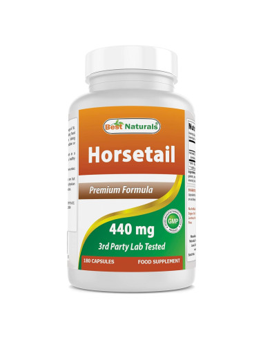 Cápsulas de Cola de Caballo 440 mg - 180 Unidades - Mejores Naturales