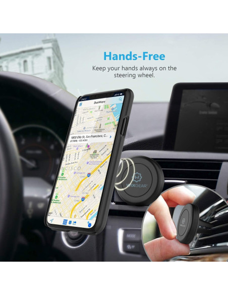 Soporte Magnético para Teléfono Auto WixGear 2 Piezas Soporte Magnético para Teléfono Auto WixGear 2 Piezas
