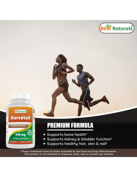 Cápsulas de Cola de Caballo 440 mg - 180 Unidades - Mejores Naturales Cápsulas de Cola de Caballo 440 mg - 180 Unidades - Mejores Naturales
