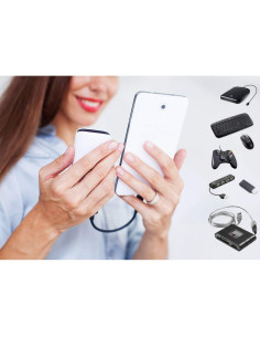 Adaptador OTG Tek Styz para Smartphone Plum Trigger USB 2