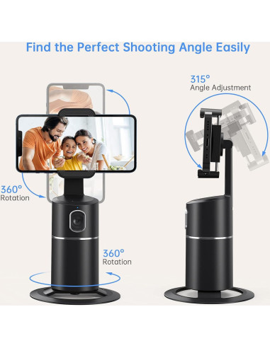 Soporte para Teléfono Camrola con Seguimiento Facial 360