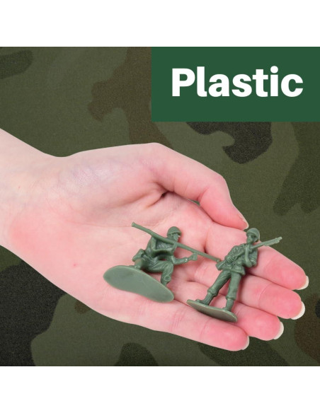 Juego de Soldados Verdes Toy U.S. Toy - 36 Piezas 5 cm Juego de Soldados Verdes Toy U.S. Toy - 36 Piezas 5 cm