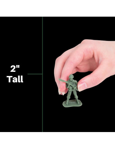 Juego de Soldados Verdes Toy U.S. Toy - 36 Piezas 5 cm