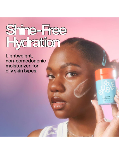 Gel Hidratante Facial Bubble Skincare 50ml para Piel Grasa Gel Hidratante Facial Bubble Skincare 50ml para Piel Grasa