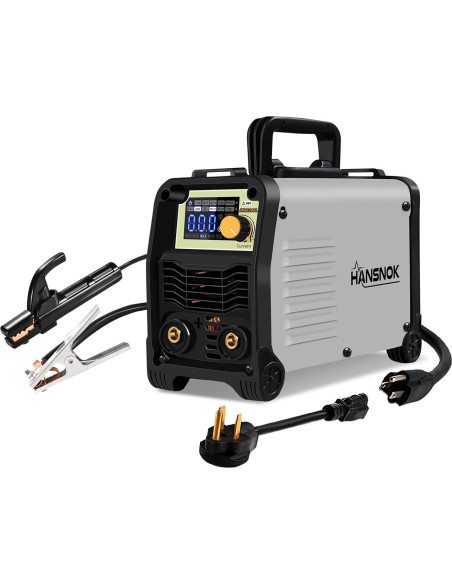 Soldador de arco MMA 140A HANSNOKTECH portátil 110/220V Soldador de arco MMA 140A HANSNOKTECH portátil 110/220V
