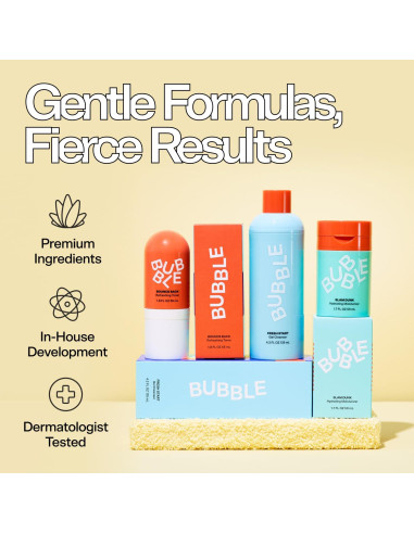 Gel Hidratante Facial Bubble Skincare 50ml para Piel Grasa