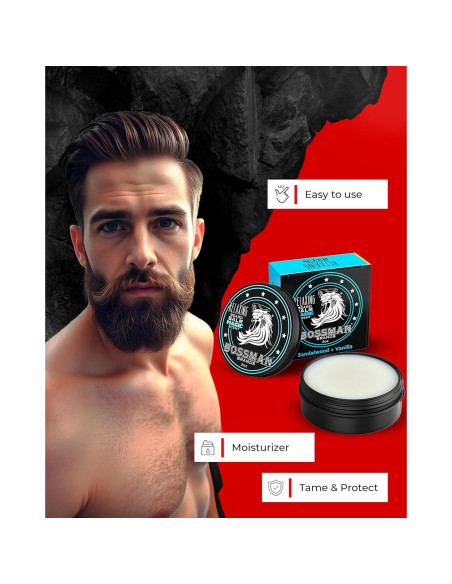 Bálsamo para Barba Bossman G. Bálsamo Mágico 80g Bálsamo para Barba Bossman G. Bálsamo Mágico 80g