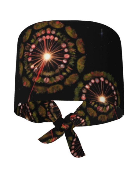 Gorro de Trabajo Transpirable YYHWHJDE para Chef y Enfermería Negro Gorro de Trabajo Transpirable YYHWHJDE para Chef y Enfermería Negro