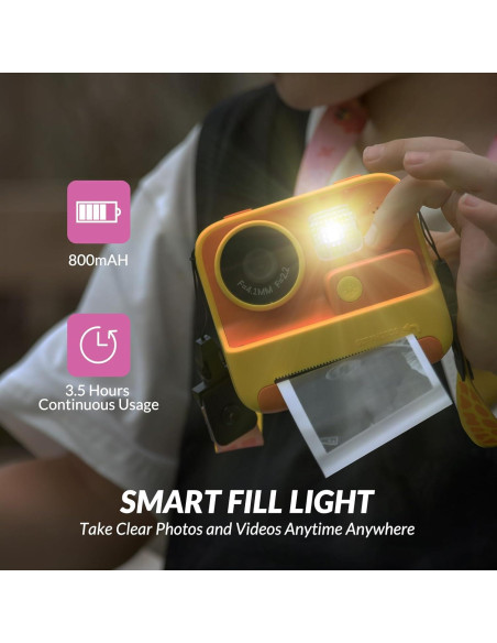 Cámara Instantánea Mafiti K27 para Niños 48MP Video 1080P Cámara Instantánea Mafiti K27 para Niños 48MP Video 1080P