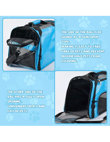 Transportín Suave Sweetude 4 Pcs para Mascotas Pequeñas