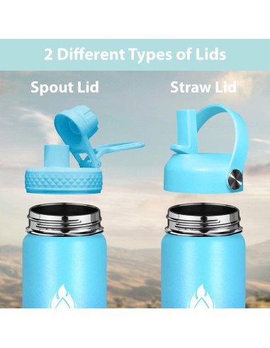 Botella de Agua SENDESTAR 24oz Acero Inoxidable Aislada