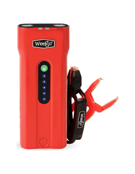 Arrancador Weego N70 12V 2500A Pico 700A Gasolina/Diesel Arrancador Weego N70 12V 2500A Pico 700A Gasolina/Diesel