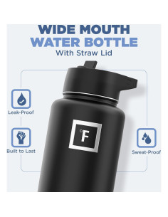 Botella de Agua IRON FLASK 32 Oz Acero Inoxidable Aislada 2