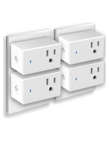Enchufe Inteligente YNF 4 Paquete Compatible con Alexa