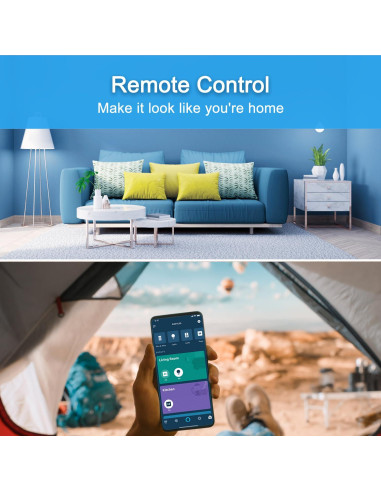 Enchufe Inteligente YNF 4 Paquete Compatible con Alexa