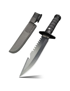 Cuchillo DOOM BLADE 28.1 cm con funda nylon para caza