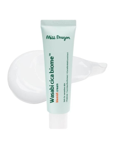 Crema Hidratante Cica Biome Wasabi MissDragon 49.87 ml - Vegana