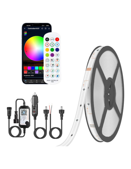 Tira LED Marina TENDIST 10m RGB IP67 Control App Tira LED Marina TENDIST 10m RGB IP67 Control App
