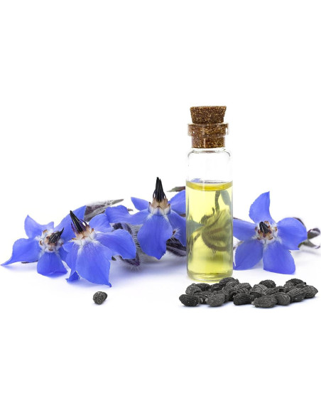 Aceite de Semilla de Borraja OPO 226.8 g Prensado en Frío Vegano Aceite de Semilla de Borraja OPO 226.8 g Prensado en Frío Vegano