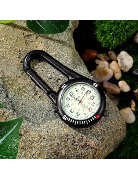 Hebilla de Mochila Hemobllo con Reloj de Bolsillo Negro Hebilla de Mochila Hemobllo con Reloj de Bolsillo Negro
