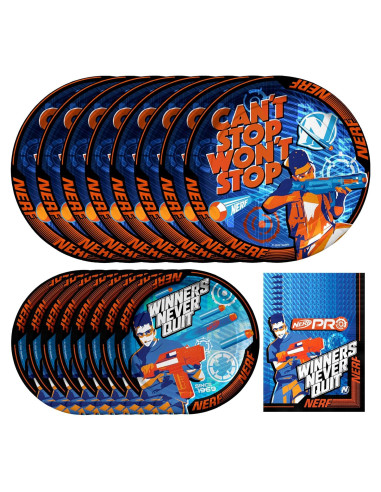Set de Fiesta Nerf Treasures Gifted para 24 Invitados