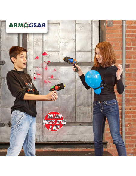 Juego de Tiro con Lásers ArmoGear - Paquete de 2 para Niños Juego de Tiro con Lásers ArmoGear - Paquete de 2 para Niños
