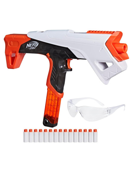 Blaster Nerf Pro Torrent 15 Dardos 150 FPS para 14+ Blaster Nerf Pro Torrent 15 Dardos 150 FPS para 14+