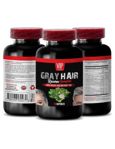 Complejo Reverso de Cabello Gris - Raíz de Ortiga 60 Cápsulas